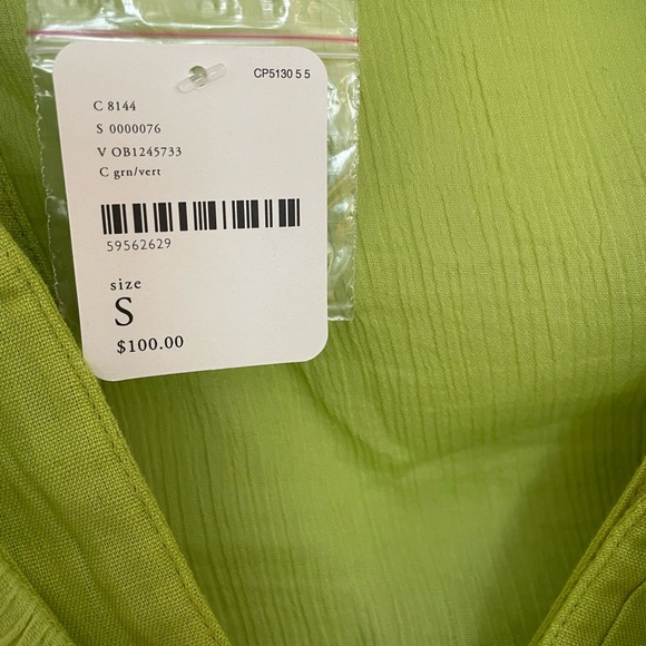 Free People Lisette Set in Lime Green NWT - Picture 8 of 8